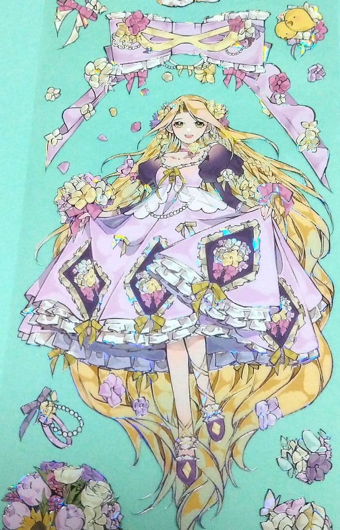 切売 360☆ 海外 マスキングテープ マステ PET 装飾 花 贝壳光 巻売 437☆