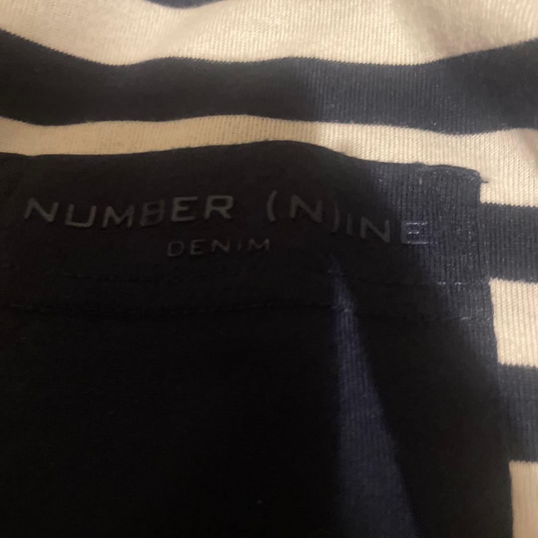 number nine ボーダー ロンT エディ archive ナンバーナイン - メルカリ