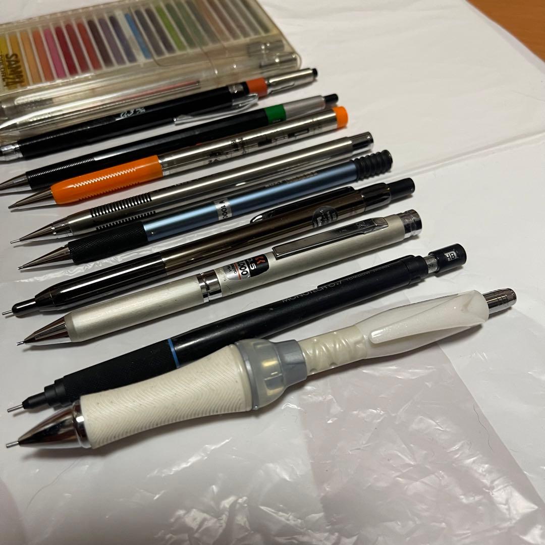 シャーペンボールペン廃盤廃番レアまとめてセット