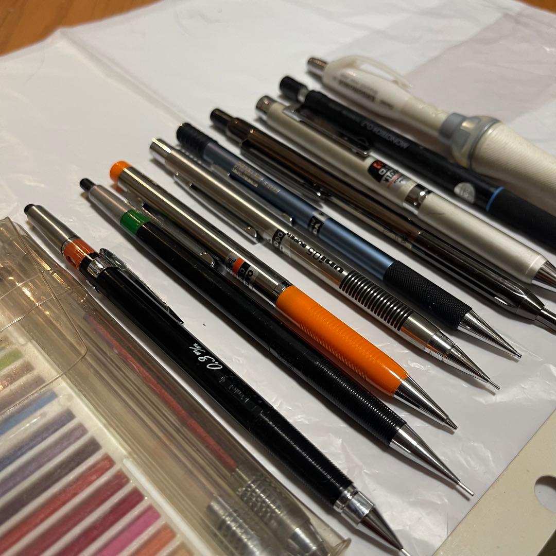 シャーペンボールペン廃盤廃番レアまとめてセット