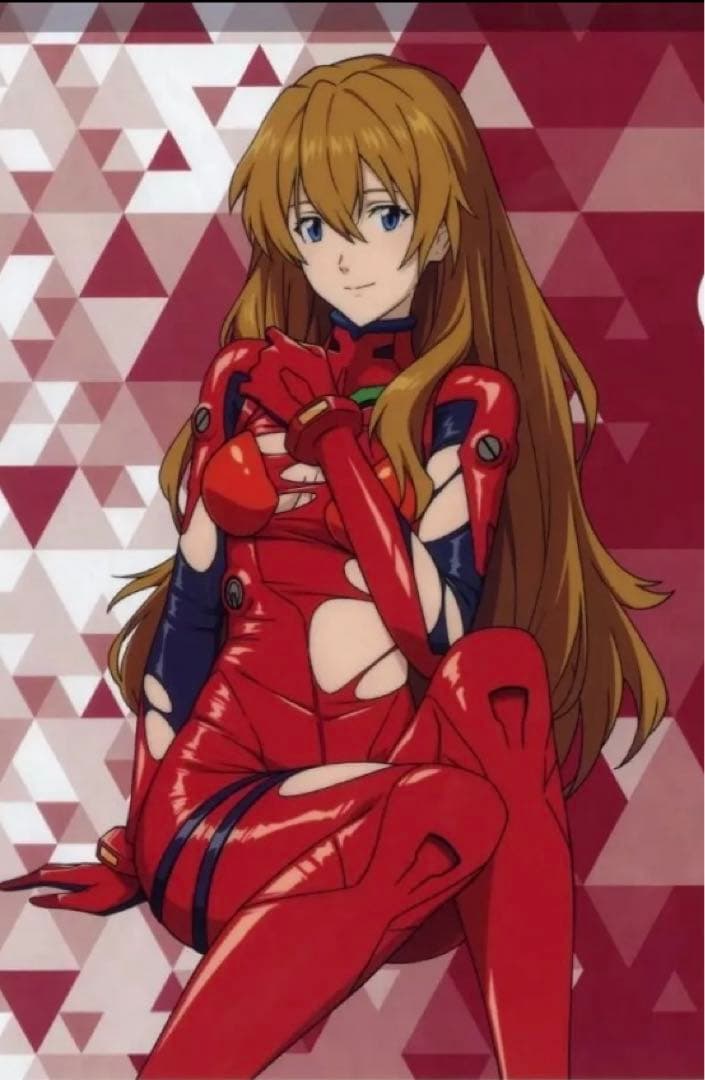 エヴァンゲリオン アスカ・ラングレー クリアファイル - メルカリ