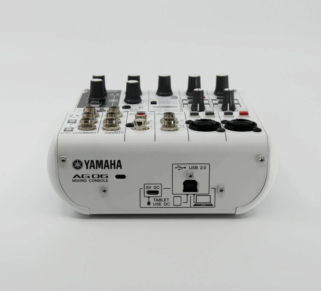 YAMAHA AG06 DJミキサー／オーディオインターフェース YAMAHA AG06