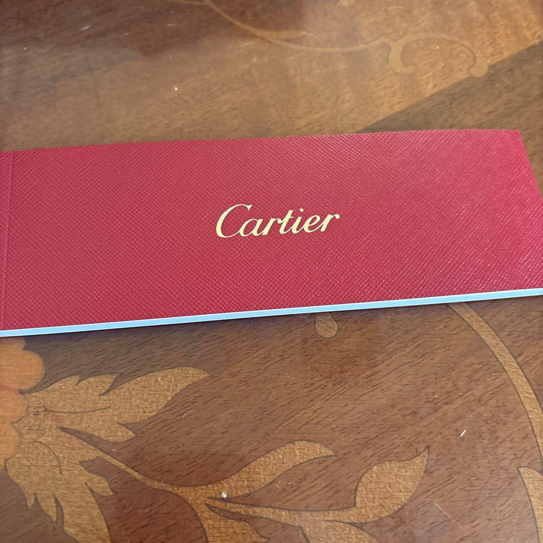 Cartier ゴールド ボールペン 専用ケース付き 名前入り