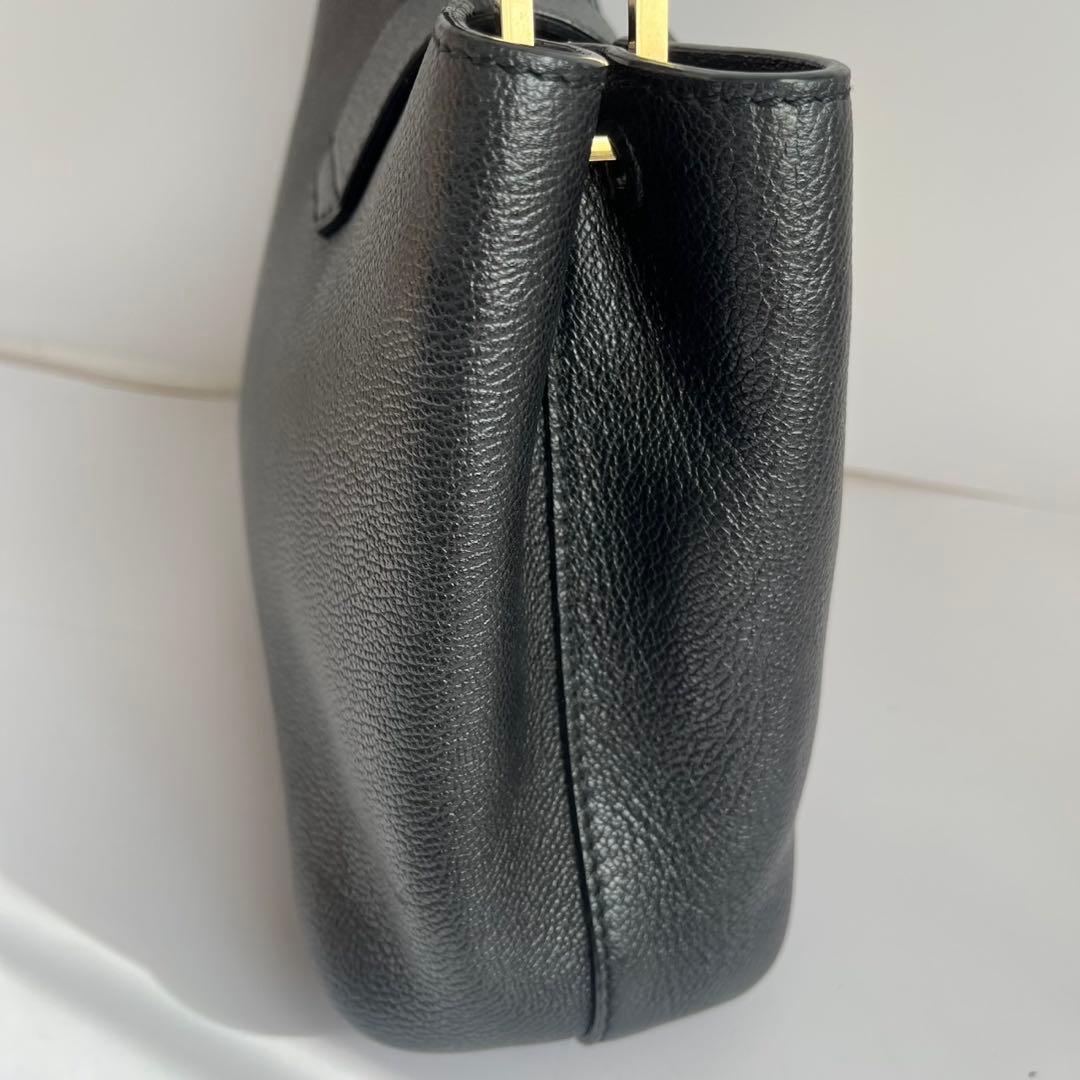 ✨未使用級✨　BALLY バリー　ハンドバッグ　レザー　ブラック　黒　近年モデル