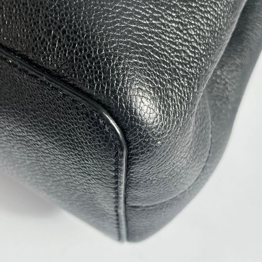 ✨未使用級✨　BALLY バリー　ハンドバッグ　レザー　ブラック　黒　近年モデル