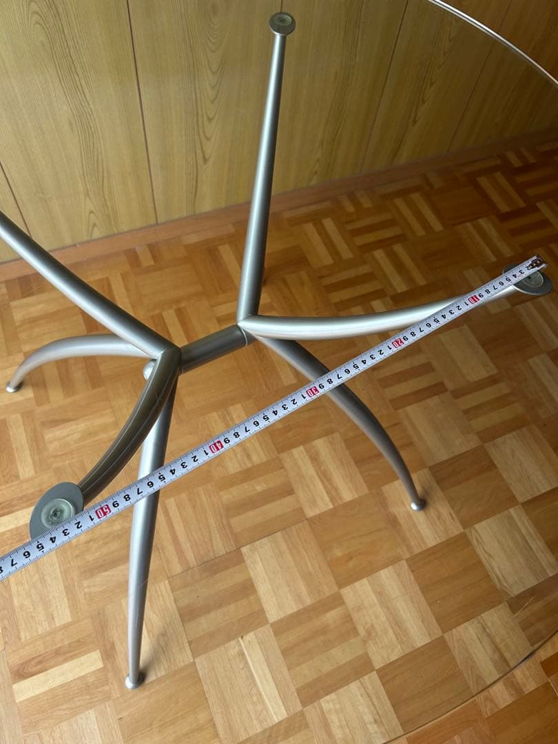 カリガリス Calligaris ガラストップ ダイニングテーブル