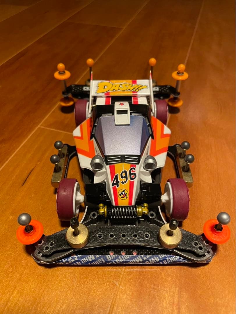 ミニ四駆　ダッシュ1号　ボディ全塗装　カスタム