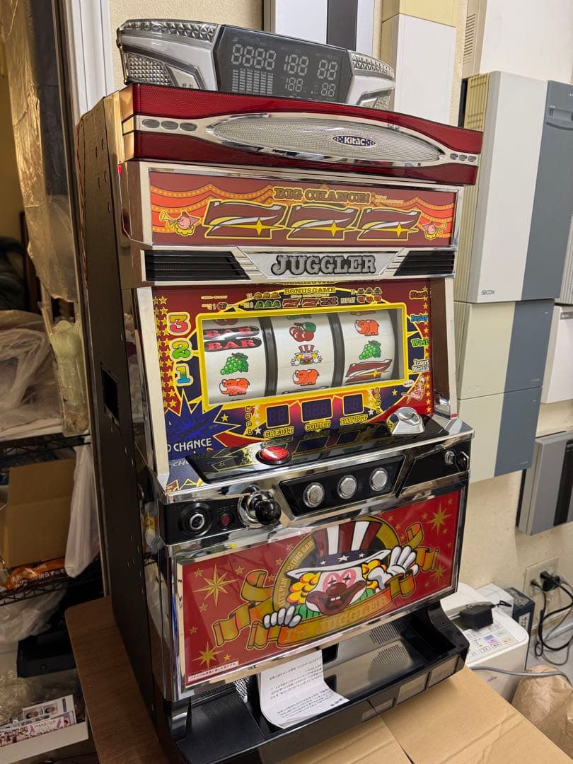 パチスロ実機 SアイムジャグラーEX-TP 不要機、データランプ付 パチスロ実機 SアイムジャグラーEX-TP 不要機、データランプ付 - メルカリ