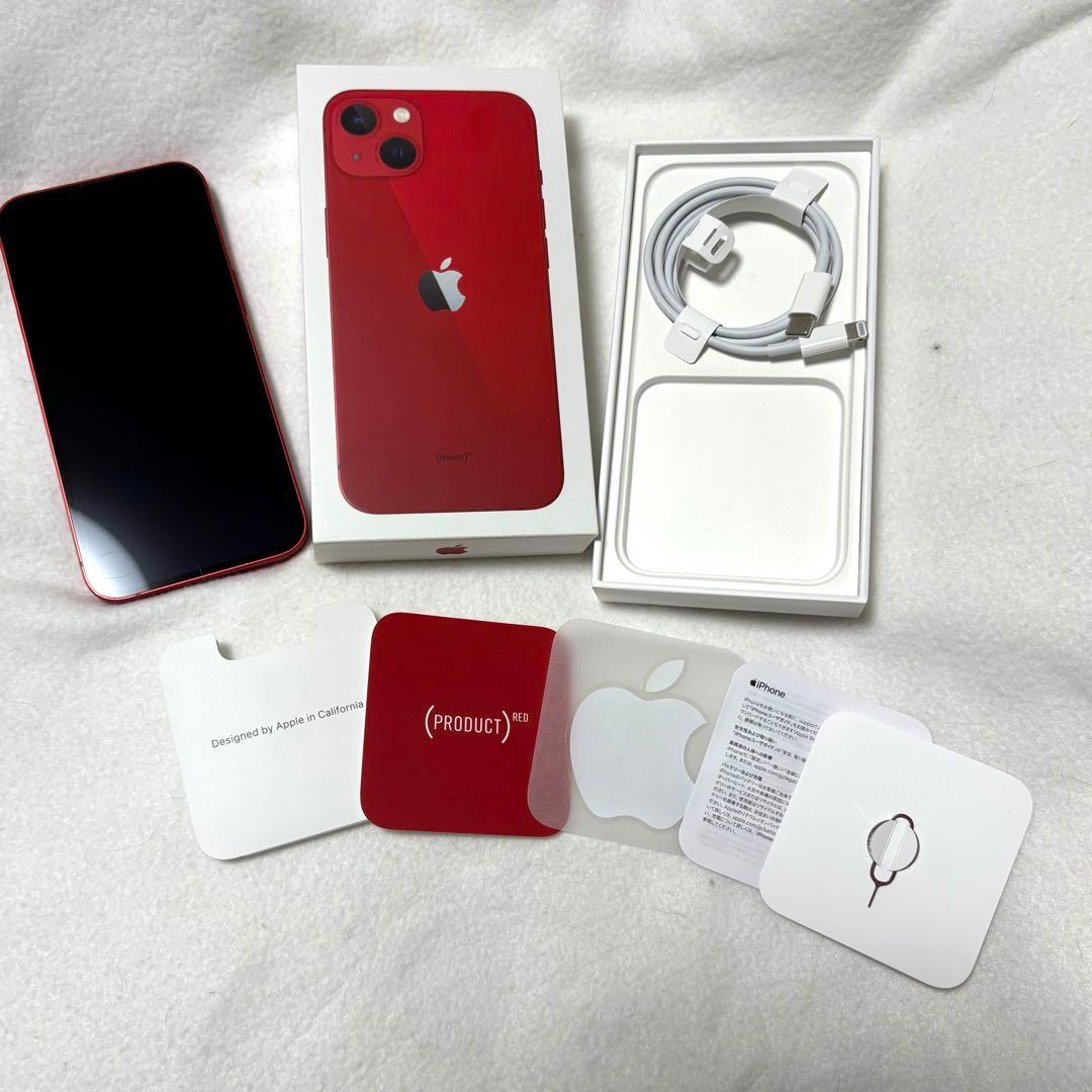 バッテリー100%】iPhone 13 128GB product red