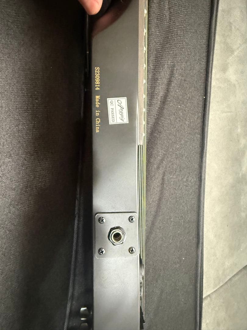 Anygigポータブルトラベルエレキギター 82CM 1.6KG 左利き用