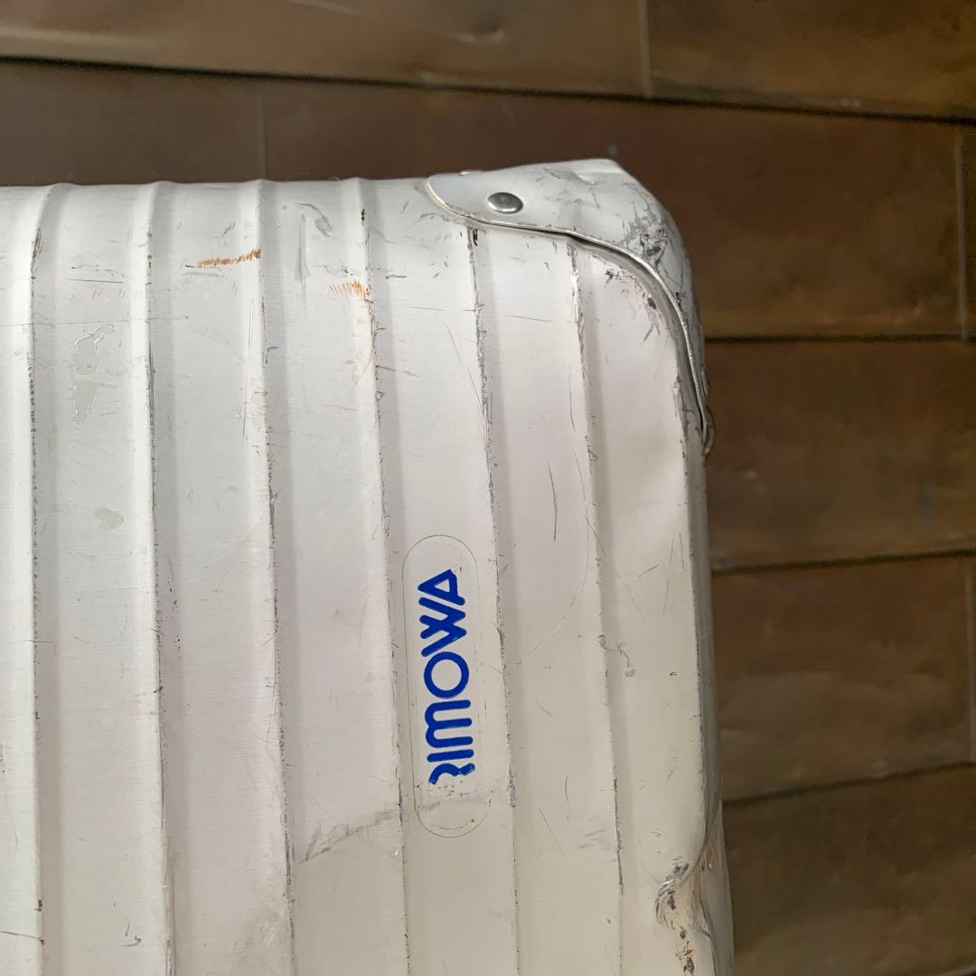 最終値下げ廃盤 vintage rimowa トパーズ 難あり 大きい