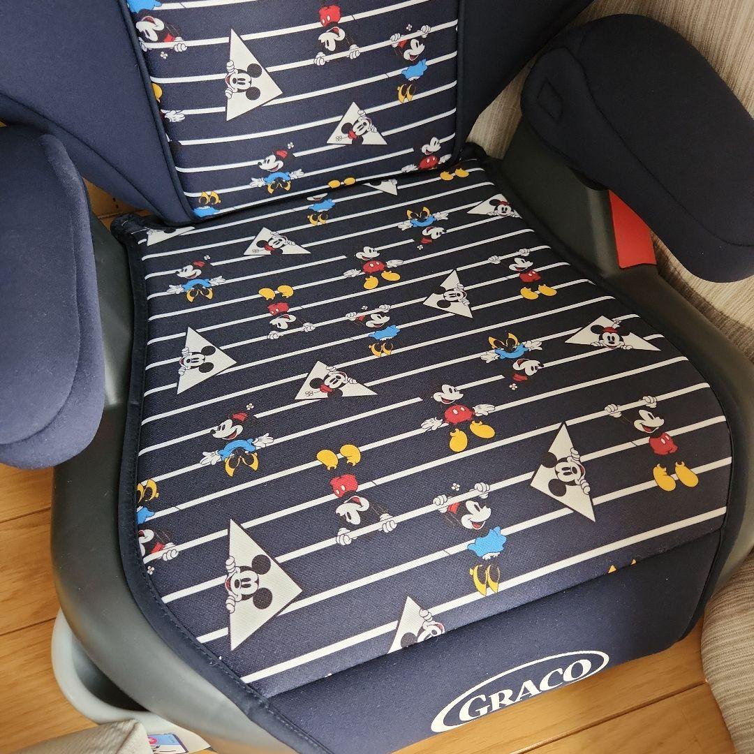 美品！GRACO グレコ ジュニアシート ディズニー(ミッキー)デザイン