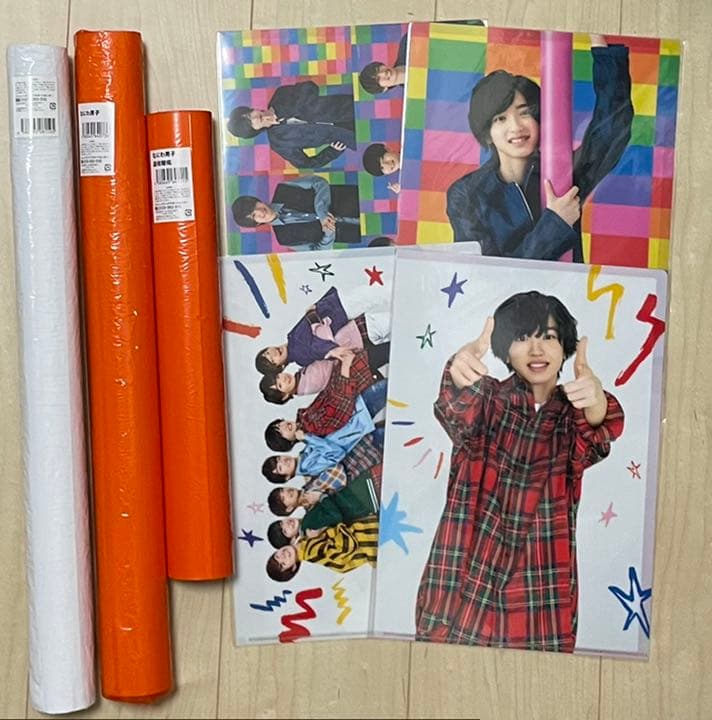 なにわ男子 道枝駿佑 公式写真 うちわ ちびぬい アクスタ アクキー 缶