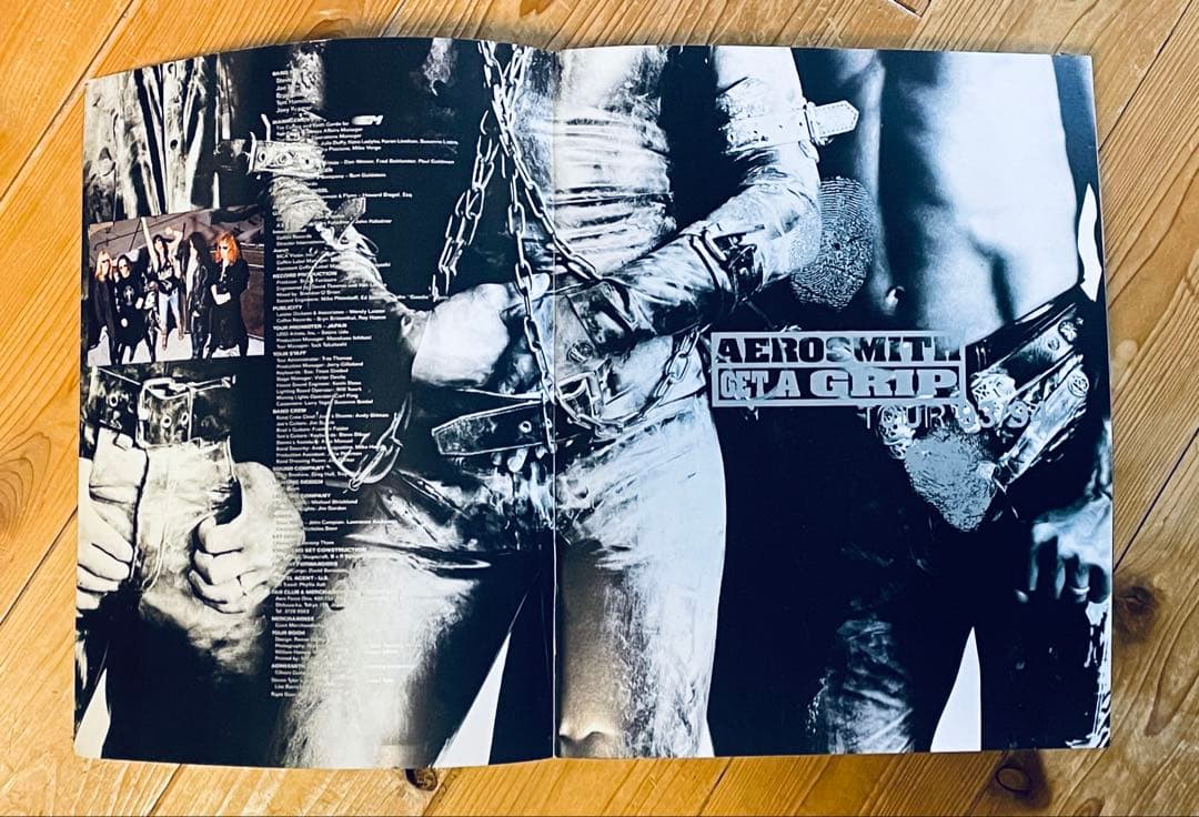 エアロスミスGET A GRIP TOUR 来日公式ツアーパンフ 美品 希少