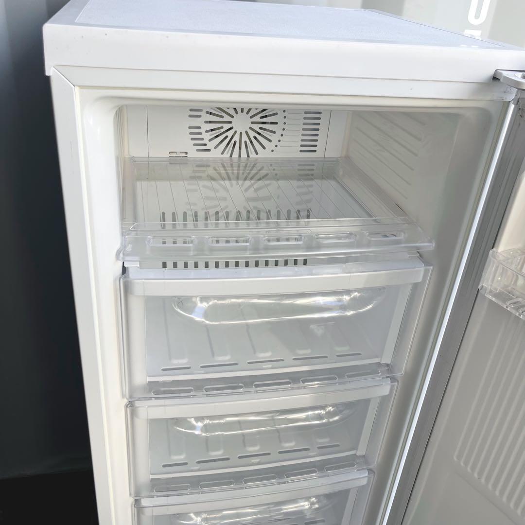 75取付無料！三菱急速冷凍 4段ケース121L冷凍庫ホームフリーザー