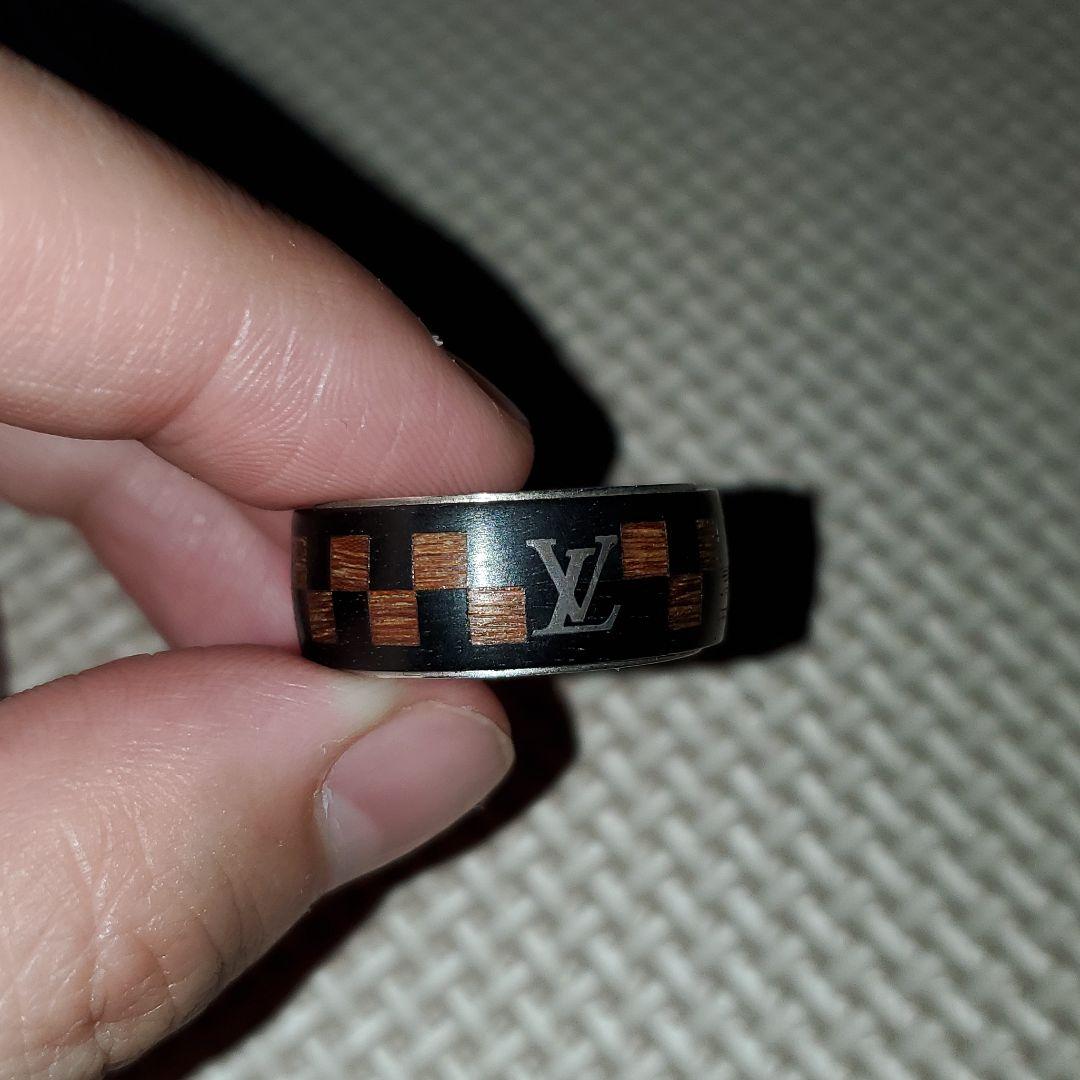 限定　ルイヴィトン　ダミエ　リング　指輪