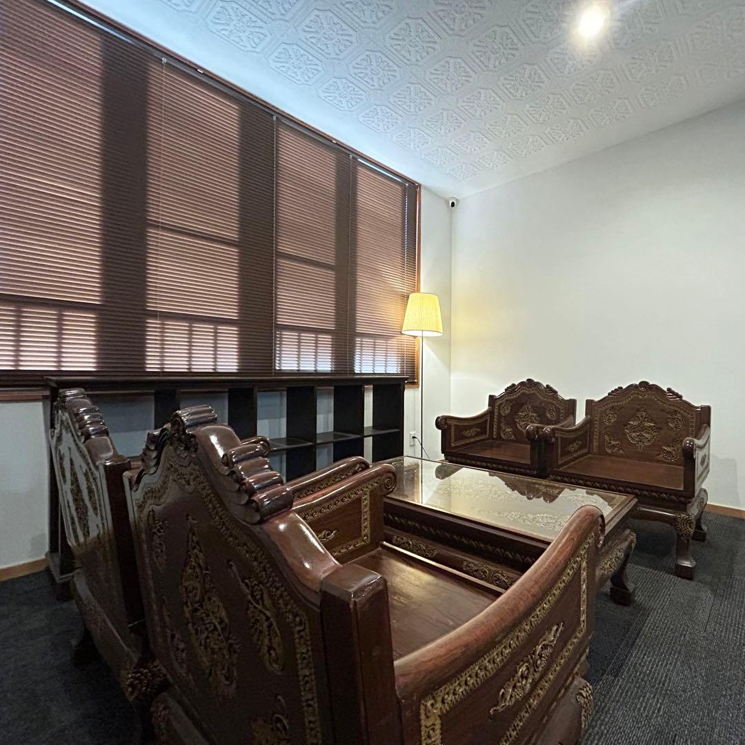 値下げ】木彫りが美しいローテーブル アジアン バリ風 アンティーク 美術品