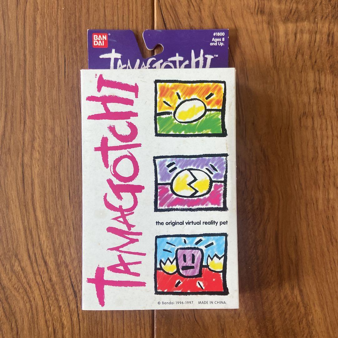 バンダイ たまごっち オリジナルたまごっち英語版 ホワイト/ブルー