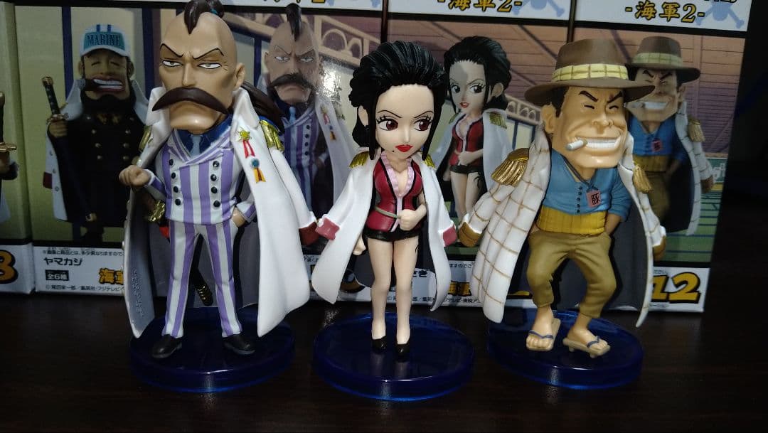 ワンピース ワールドコレクタブルフィギュア 海軍1と2コンプリート