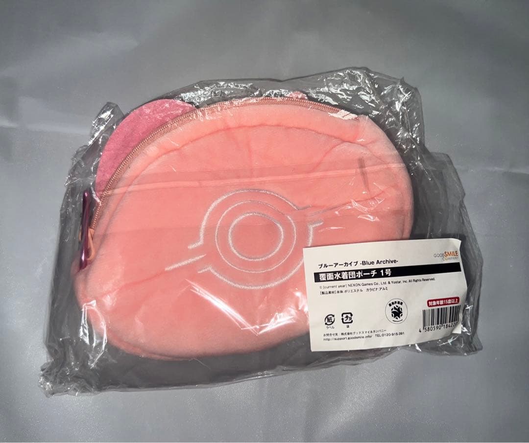 ブルアカ2.5周年 POP UPショップ 覆面水着団ポーチ1号 小鳥遊ホシノ