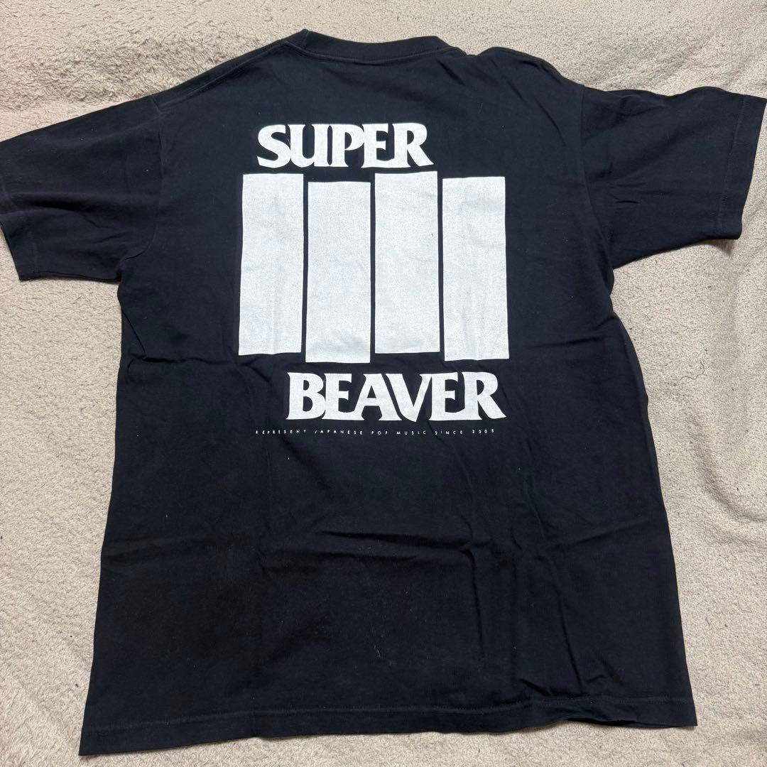 SUPER BEAVER ブラックTシャツ Lサイズ - メルカリ