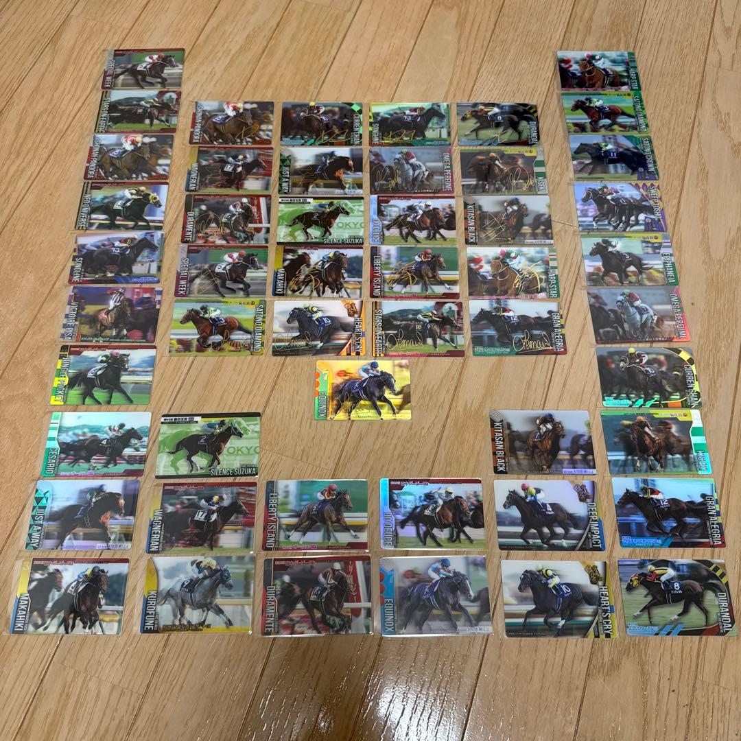 サラブレッドホースコレクション 1R 箔押し21種類 ノーマルコンプ30種類