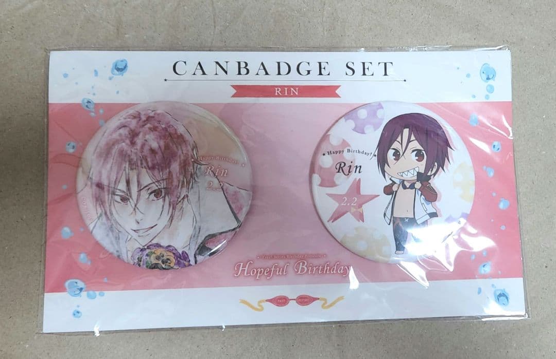 Free! 凛 バースデー 缶バッジ - メルカリ