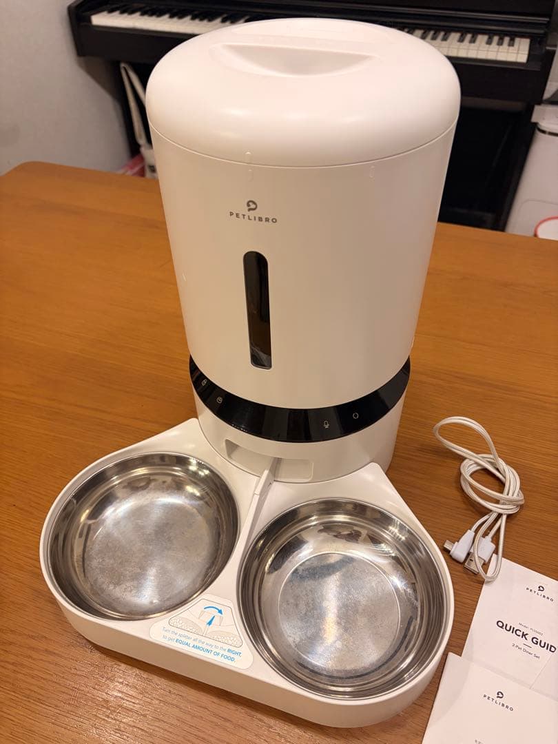 PETLIBRO 5L Wi-Fi 自動給餌器 ホワイト - メルカリ
