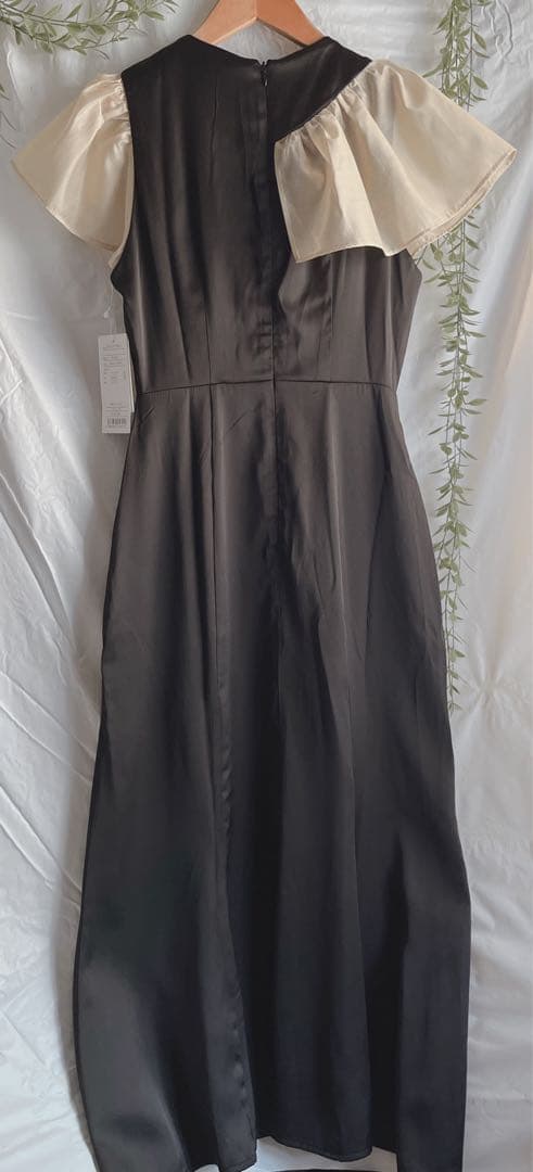 kana カナ 【未使用】　フリルシフォン マーメイド ワンピース ドレス　M