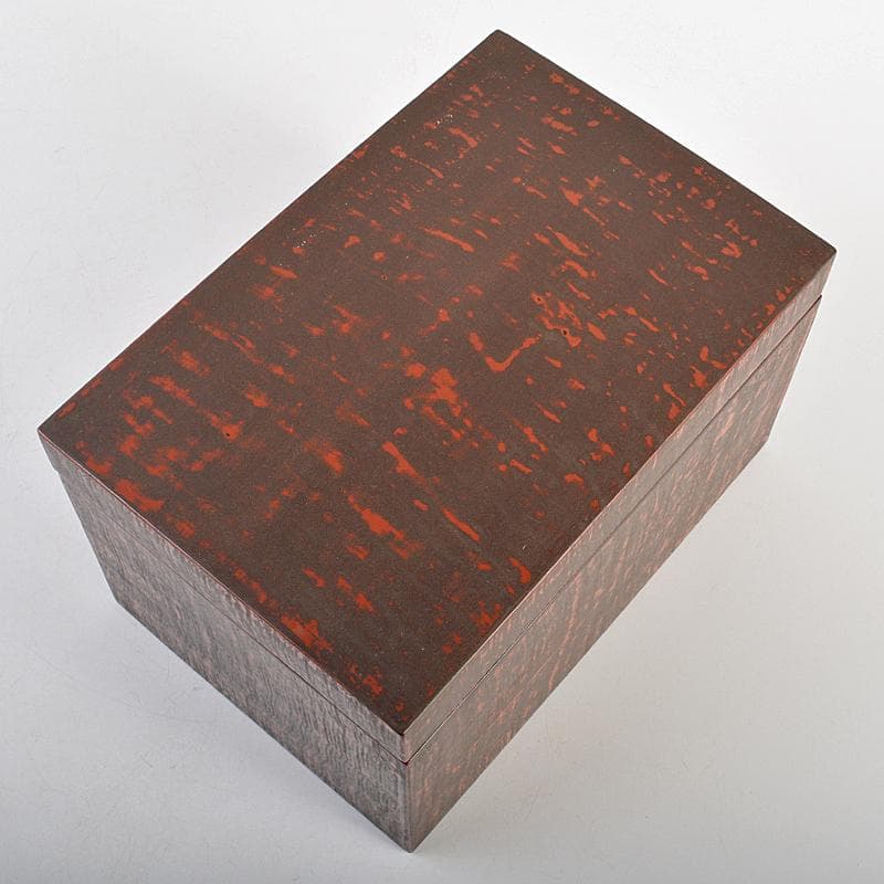 茶道具 利休茶箱 茶碗 平安春峰作 振出など 八点 一式 仕覆付 V R7509