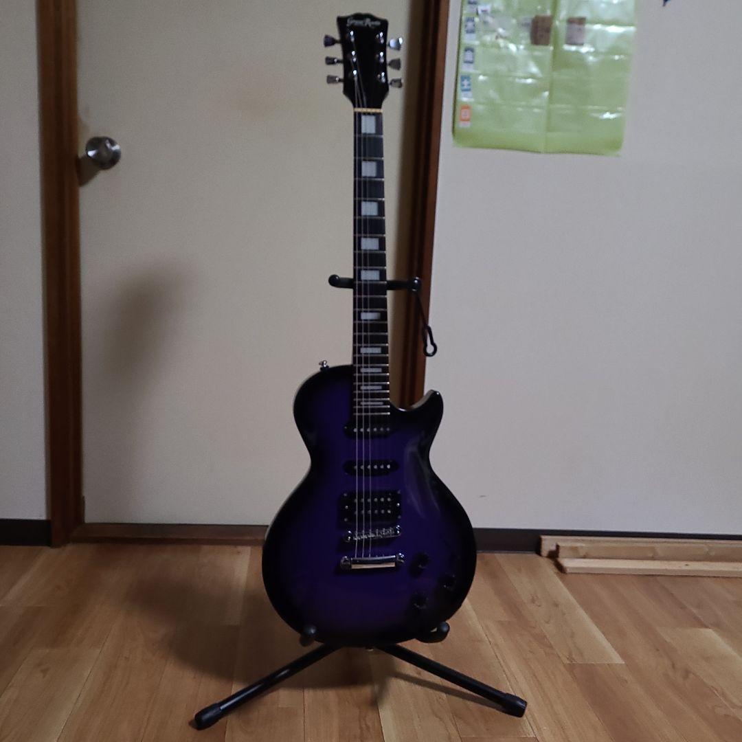パープル レスポールタイプ エレキギターINORANモデル 超美品 】Grassroots INORANモデル 初期型艶消しパープル｜Yahoo