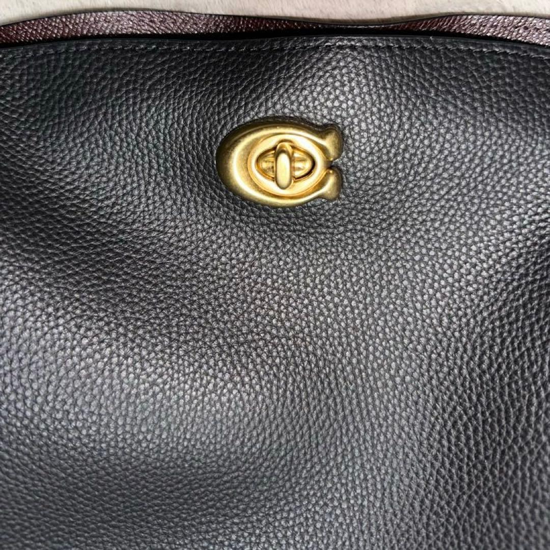 COACH コーチ ショルダーバッグ ウィロー　ブラック