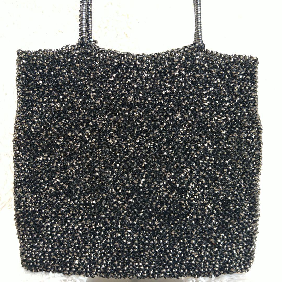 美品【アンテプリマ】ワイヤーバッグ スクエア