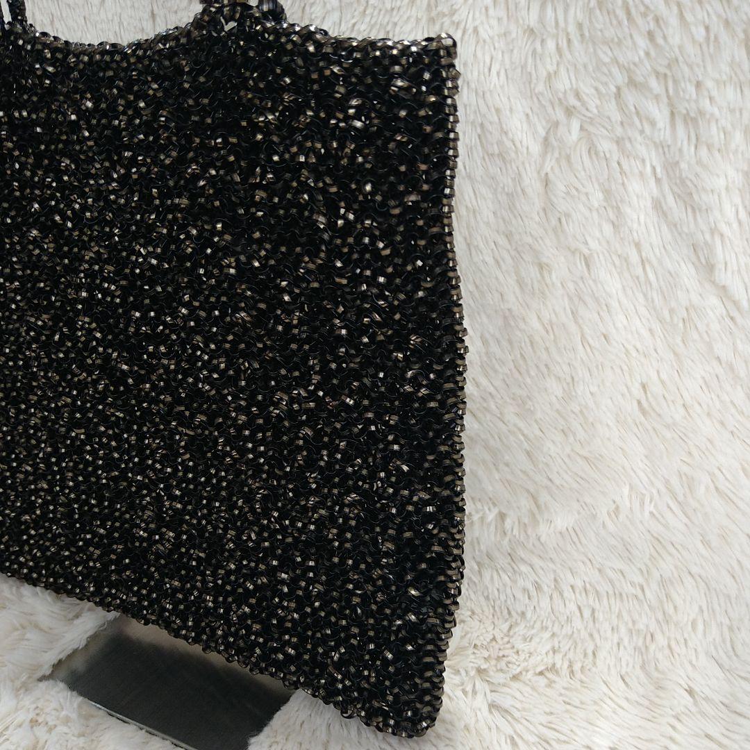 美品【アンテプリマ】ワイヤーバッグ スクエア