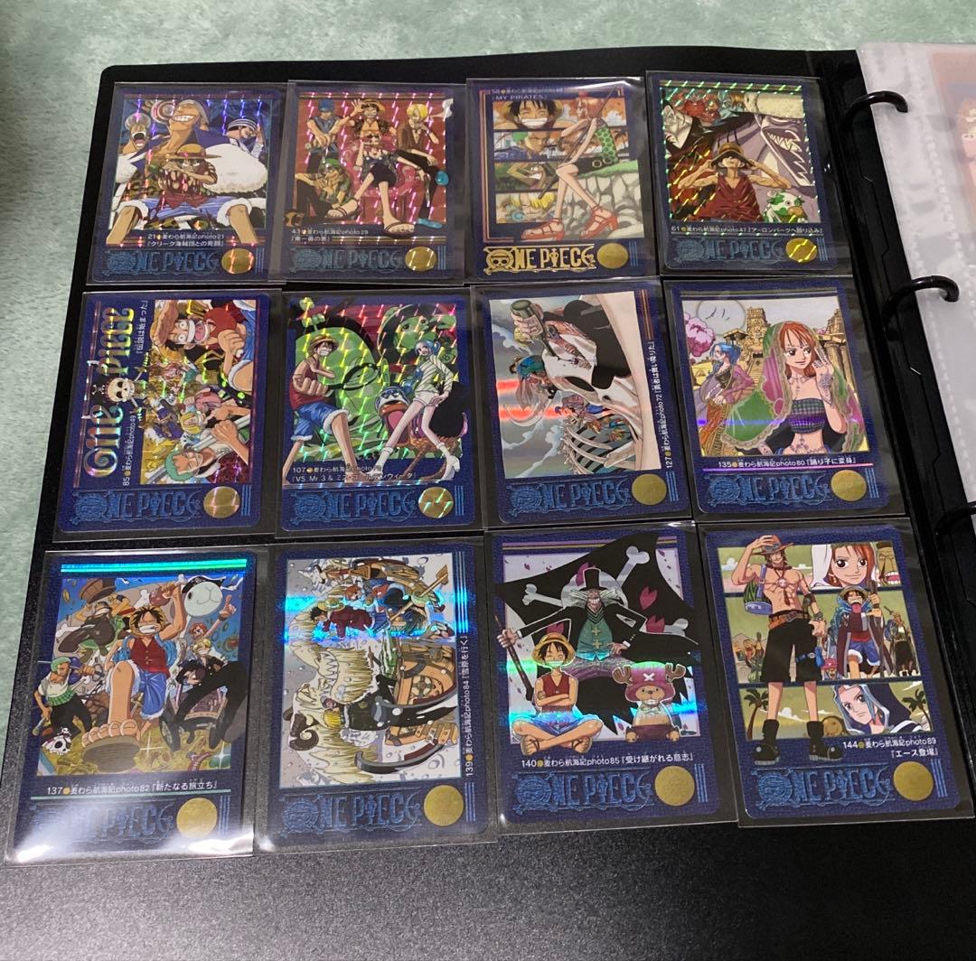 ワンピース ビジュアルアドベンチャー 144枚セット ワンピースビジュアルアドベンチャー144 - メルカリ