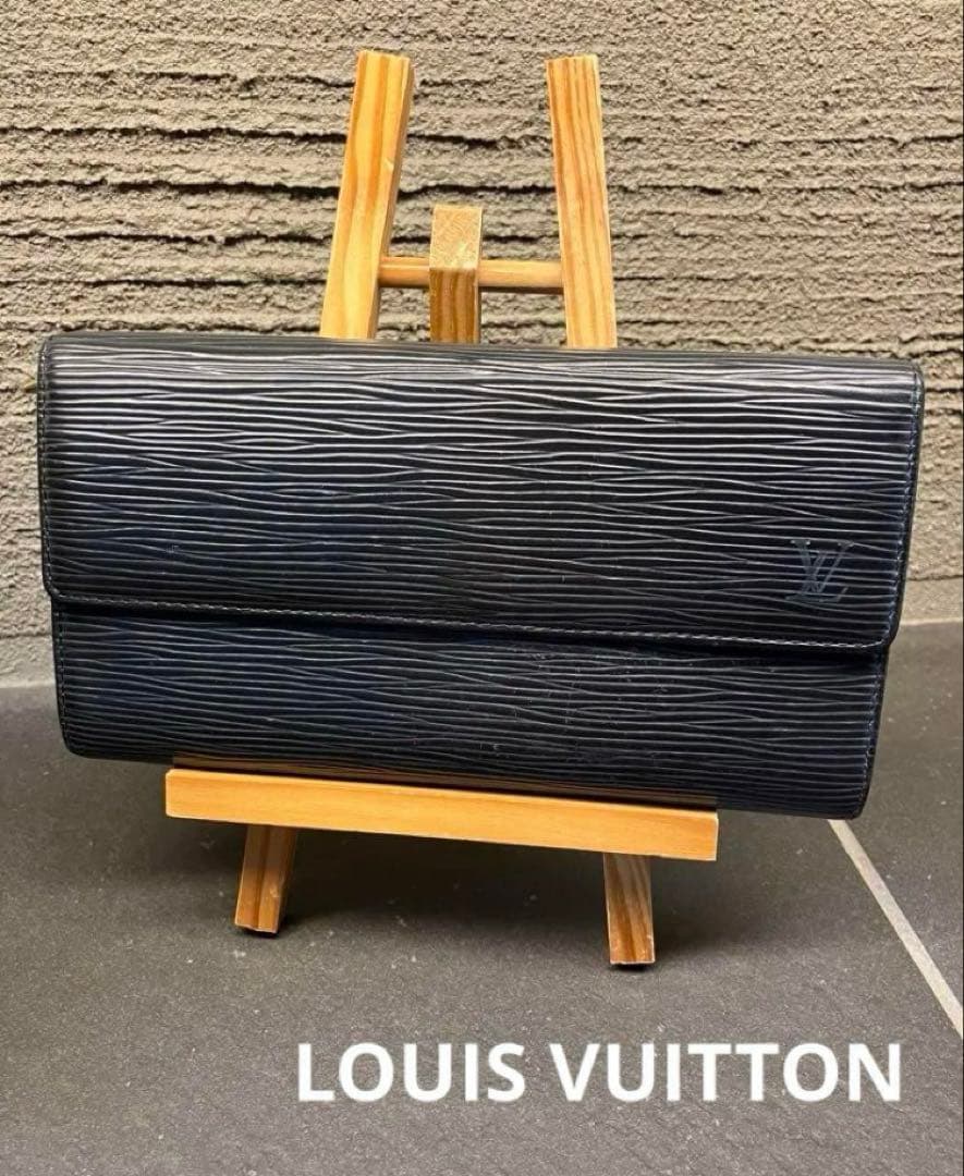 LOUIS VUITTON ルイヴィトン エピ 長財布 ブラック