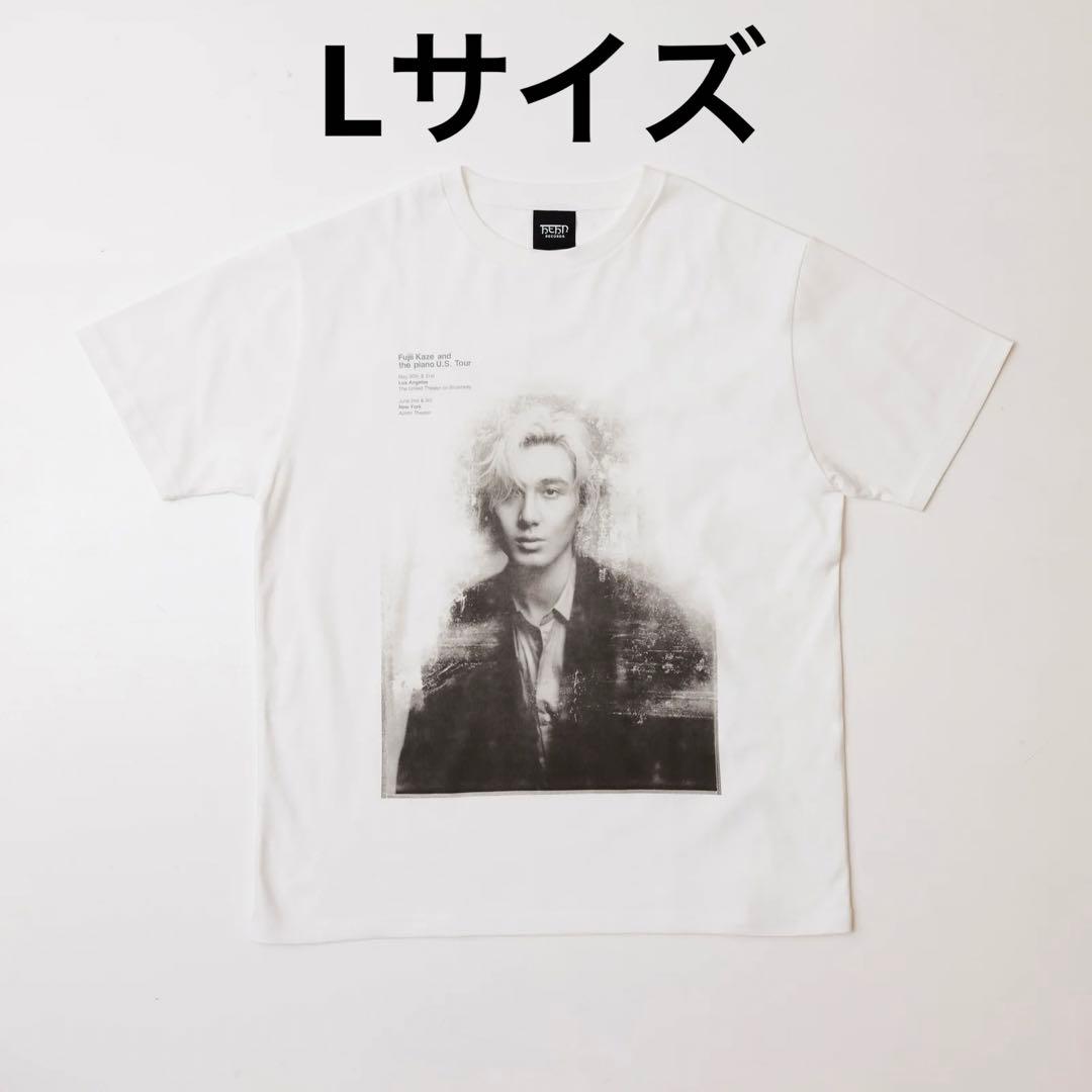 FUJII KAZE 藤井風 アメリカツアー ライブTシャツ ホワイト - メルカリ
