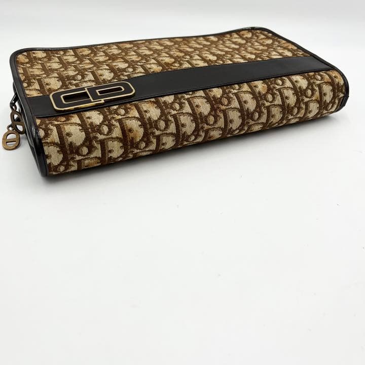 極美品 クリスチャンディオール トロッター ショルダーバッグ 2way CD金具