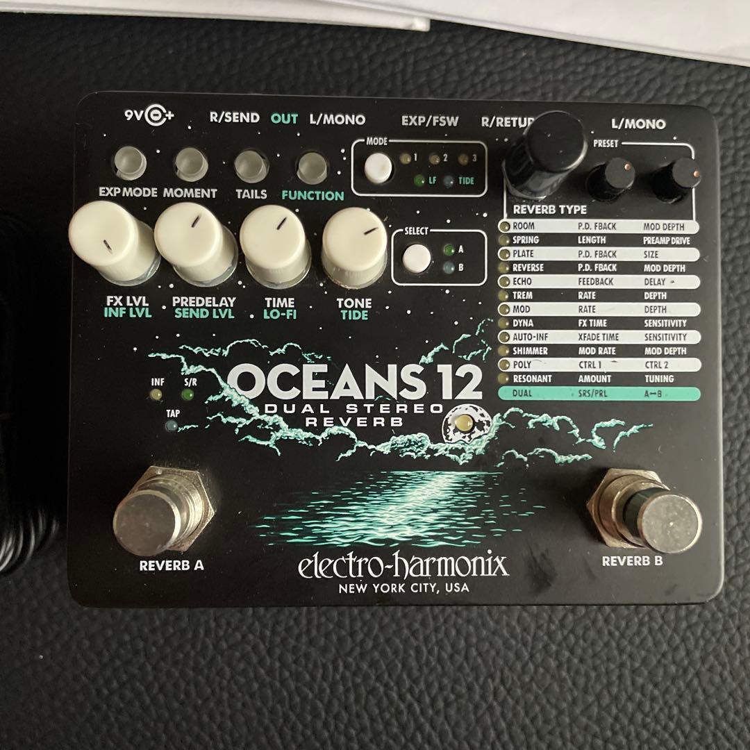Electro-Harmonix oceans 12 ギターエフェクター