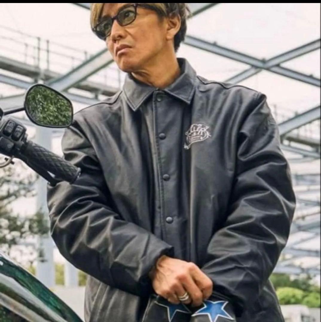 ROLLER FAKE LEATHER COACH JACKET - メルカリ