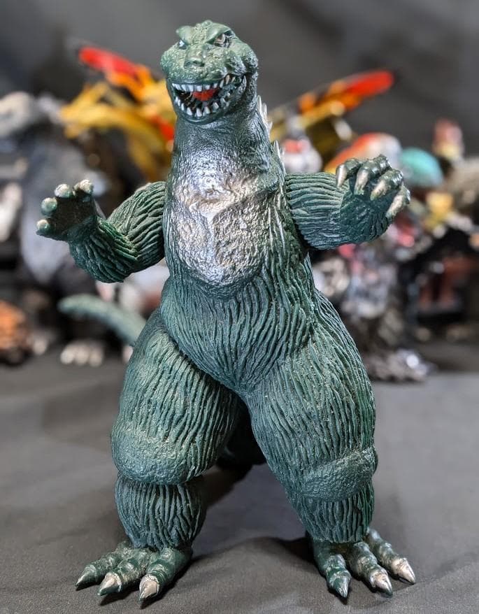 昭和ゴジラ 東宝チャンピオンまつり（バンダイ）ソフビフィギュア 17体セット