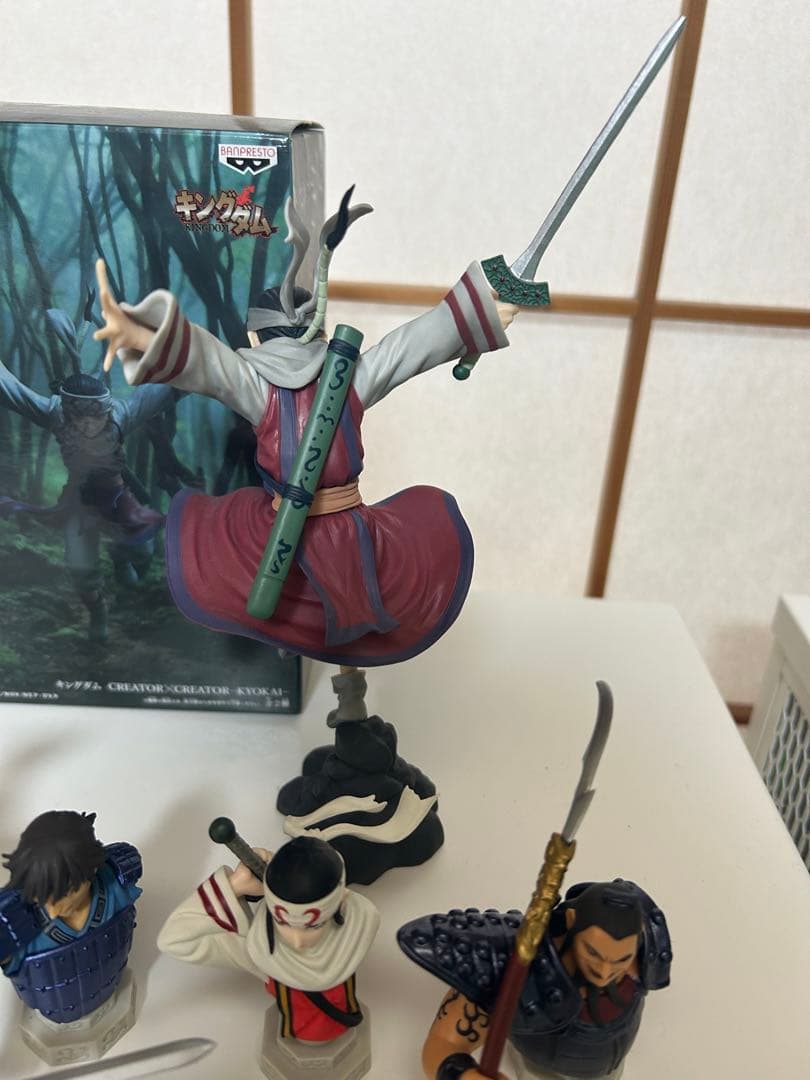キングダム 羌瘣 フィギュア 造形師 写真家 キングダム フィギュア
