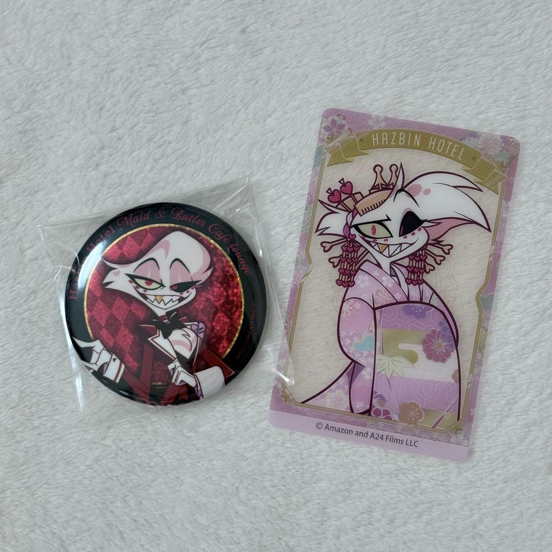 ハズビンホテル エンジェルダスト ぬい 箔押しカード アクスタ