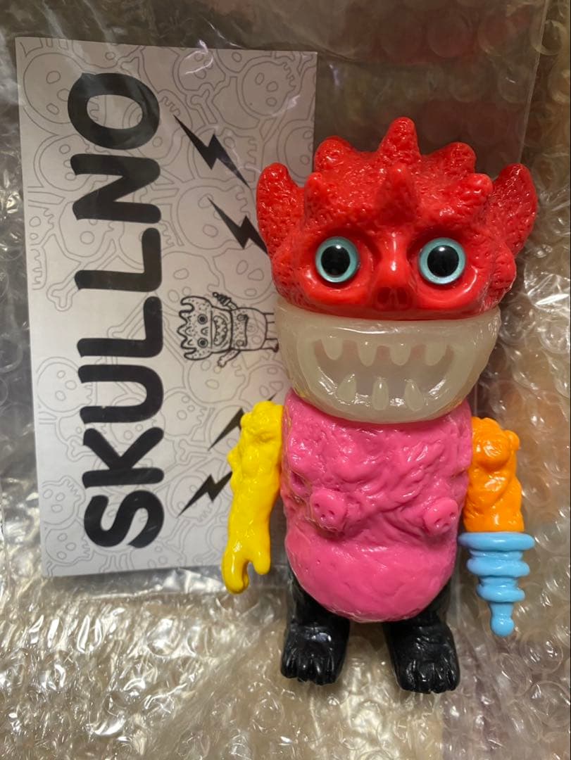 raisofubi ライソフビ SKULLNO クレイジー ソフビ - メルカリ