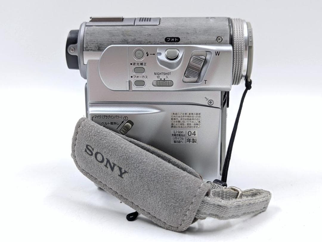 miniDVのダビングに！ SONY ビデオカメラ DCR-PC350 4