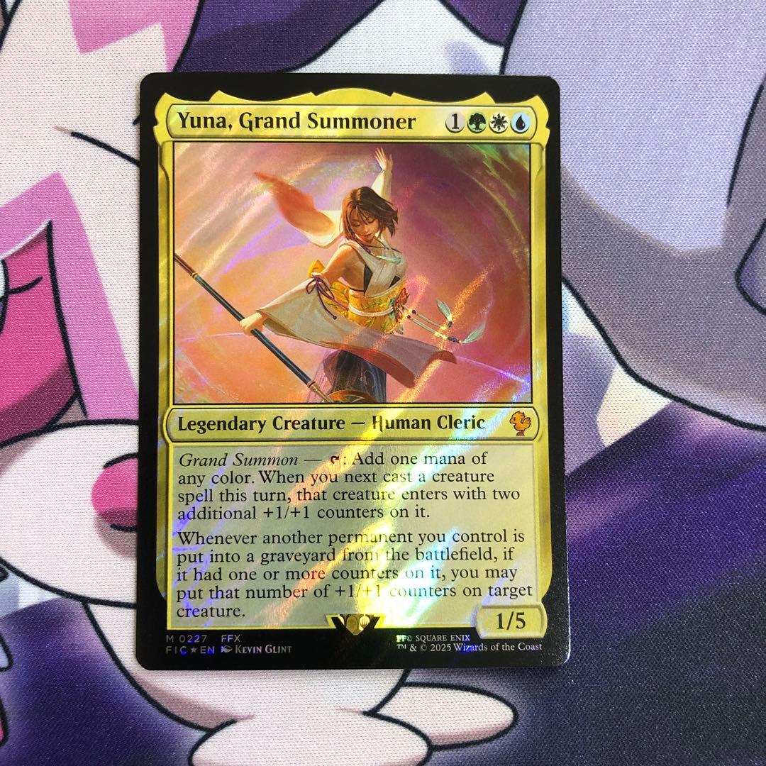 MTG 大召喚士 ユウナ 英語サージfoil