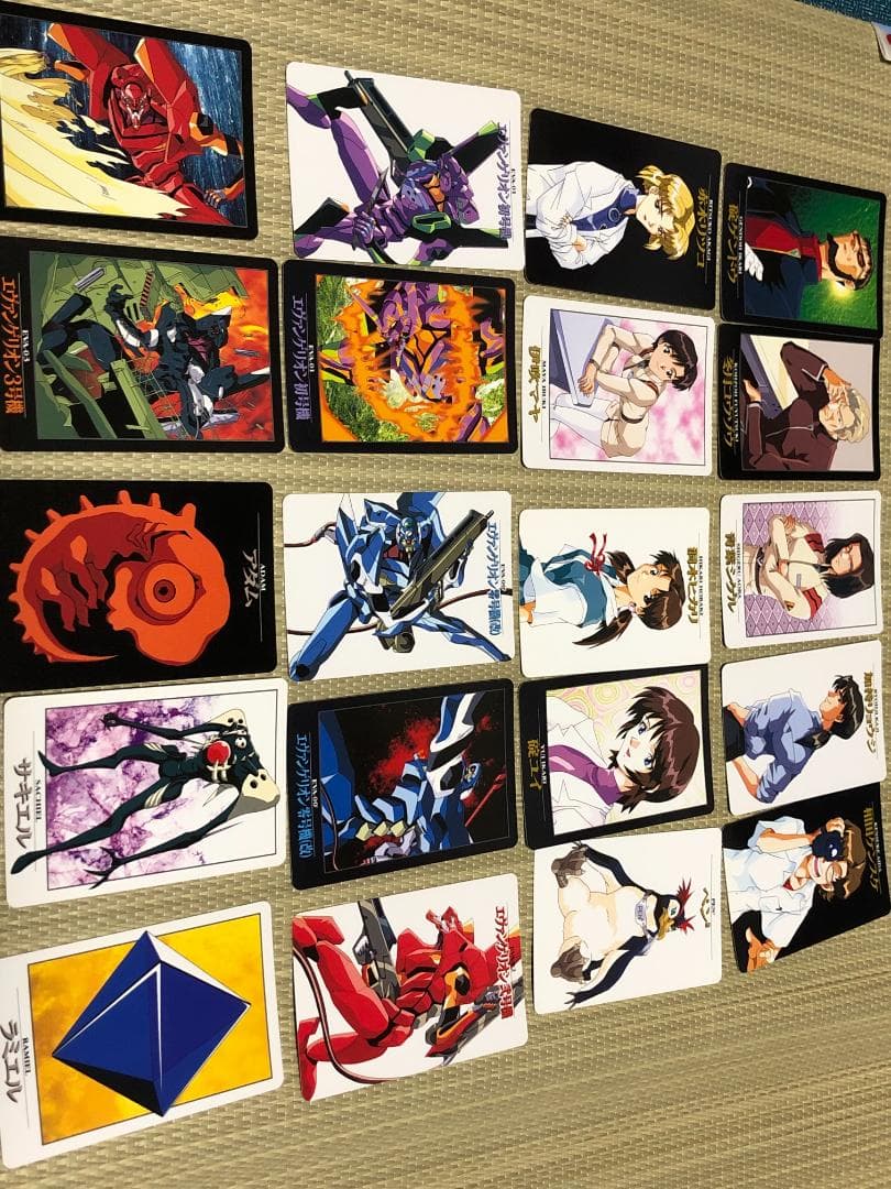 バンダイ 　新世紀エヴァンゲリオン カードダス 第1弾・第2弾　計69枚