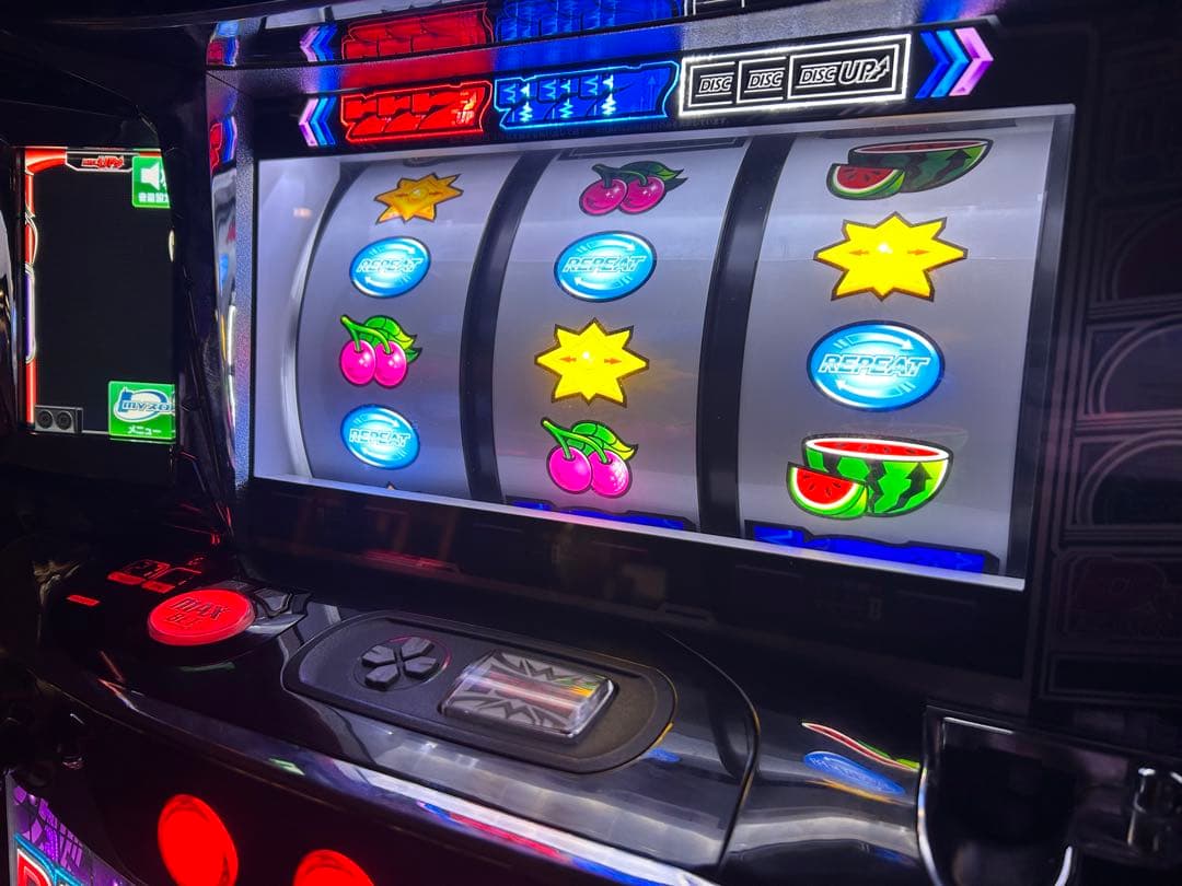 パチスロ ディスクアップ2 実機 コイン不要機 送料無料 引き取り値引き