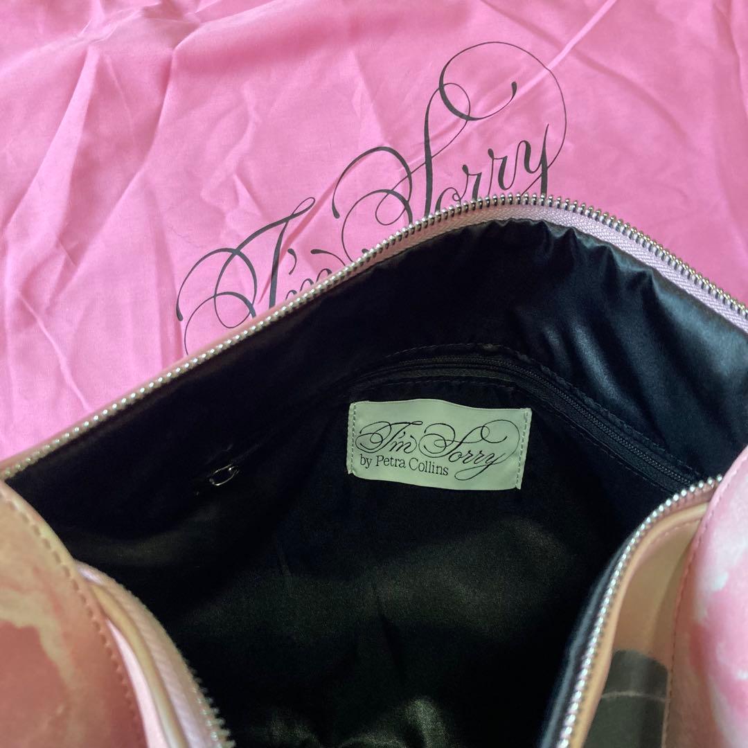 IM SORRY Blythe Doll Print顔プリント ショルダーバッグ