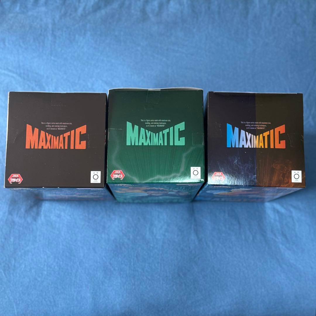 僕のヒーローアカデミア MAXIMATIC 緑谷出久 爆豪勝己 轟焦凍 セット